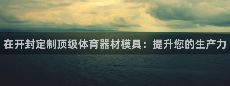 耀世平臺(tái)注冊(cè)登錄不上：在開(kāi)封定制頂級(jí)體育器材模具：提